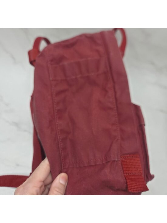 Fjallraven Kanken Mini Backback Bag Burgundy Red #23561 Small Bookbag main image 5